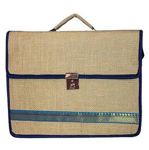 Jute Laptop Bag Eco-Friendly Style Meets Functionality for Official Use with 15.6 Inch Screen for Professional Work & Travel